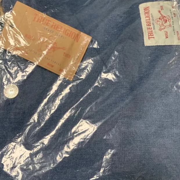 트루릴리젼 데님 가방