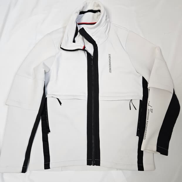 나이키 조던 23 엔지니어드 기어테크 집업 자켓 네오프렌 S 95 오버핏