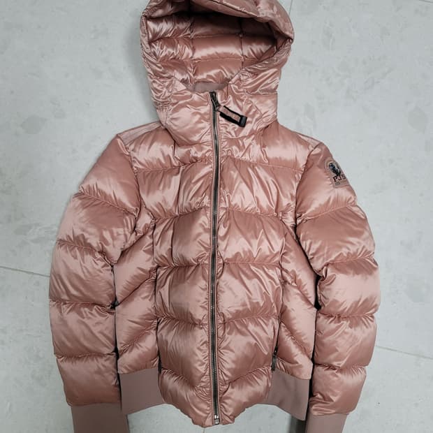 파라점퍼스 핑크 마리아 다운패딩  Y-S사이즈 상태극상
