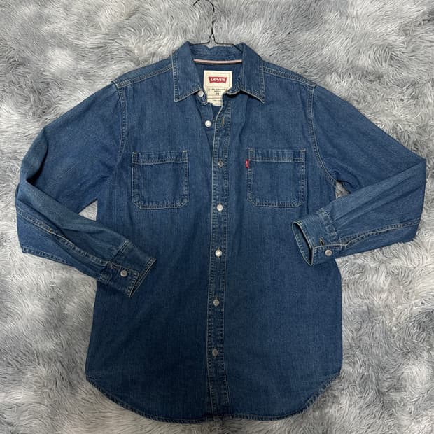 리바이스 데님셔츠 117508 M사이즈