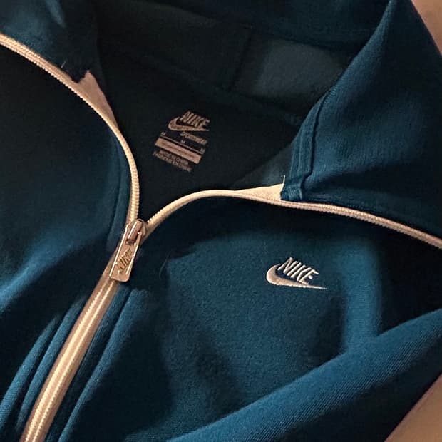 나이키 파란색 져지 트랙탑