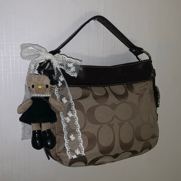 [S급] Coach side belt y2k shoulder bag