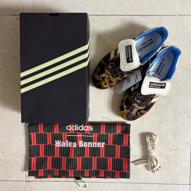 Adidas x Wales Bonner Pony Leo Samba