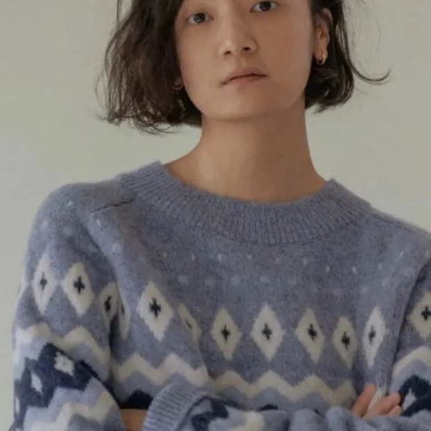 문달 크리스마스 니트