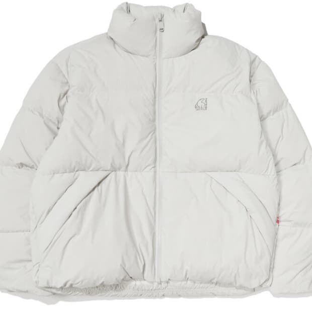 노르디스크 푸퍼 패딩 화이트 새상품