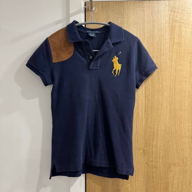 폴로 빅포니 스웨이드 카라티 