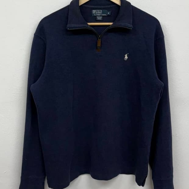 폴로 니트 반집업