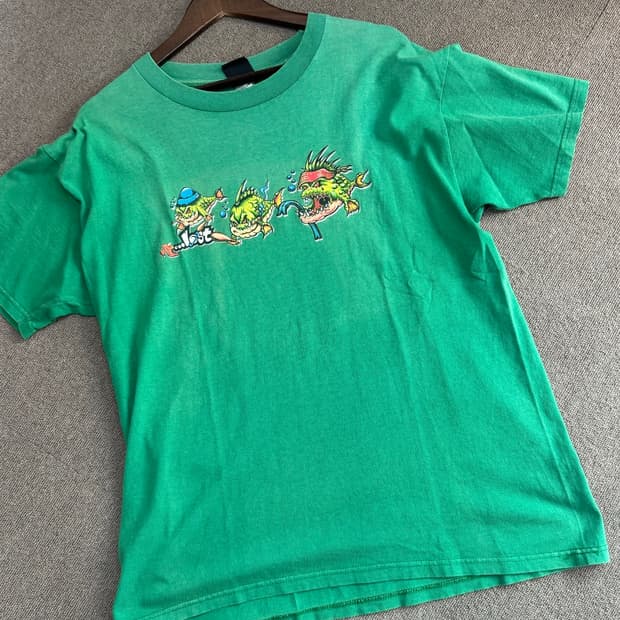 90s Lost skate board t shirt