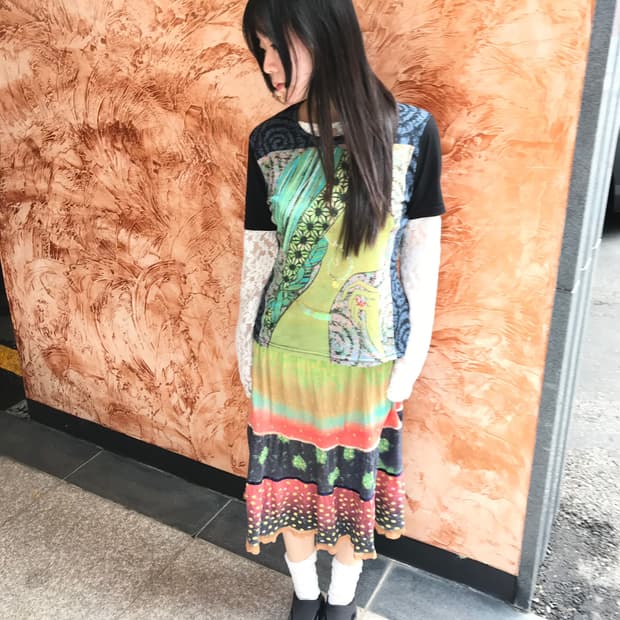 vintage lace long sleeve