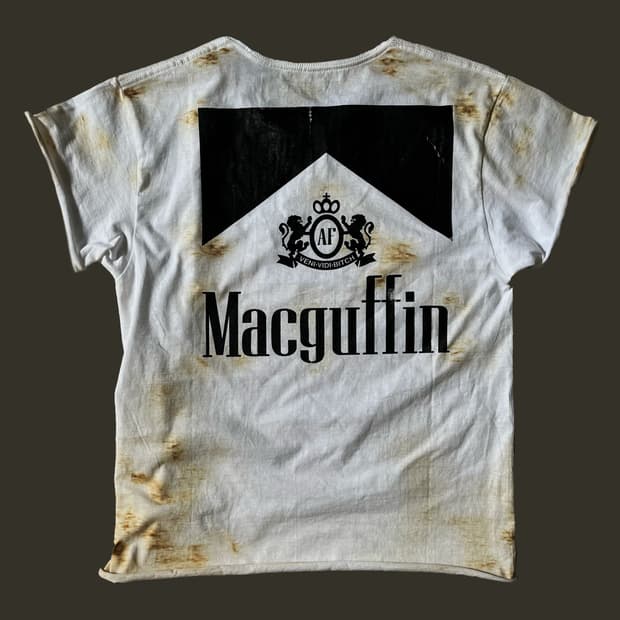 Macguffin Burned Tshirt