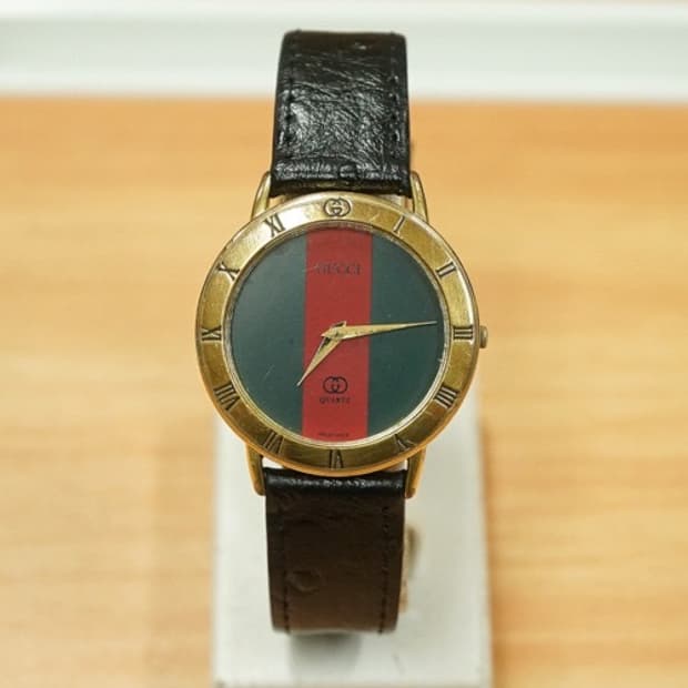 90s 구찌 3000m 금장 쿼츠 시계