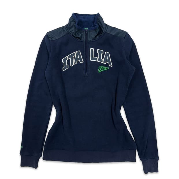빈티지 FILA 하프 집업 플리스