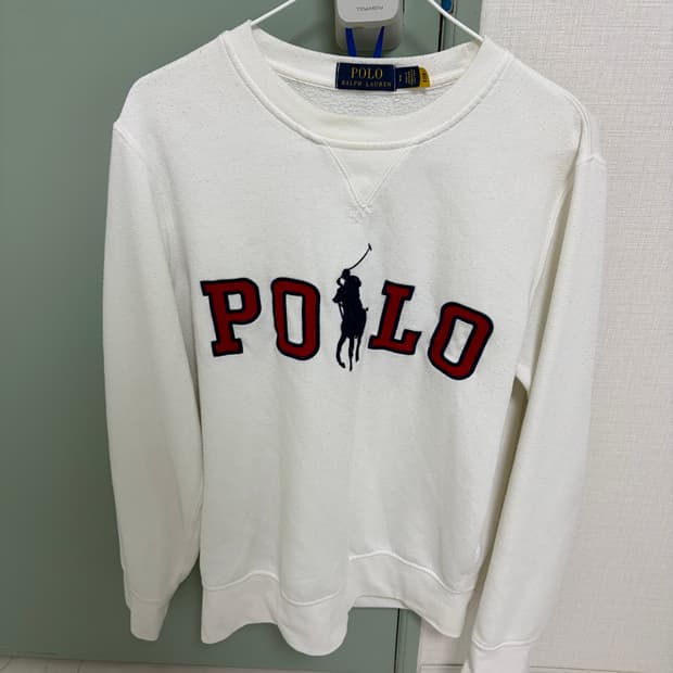 폴로 기모 맨투맨