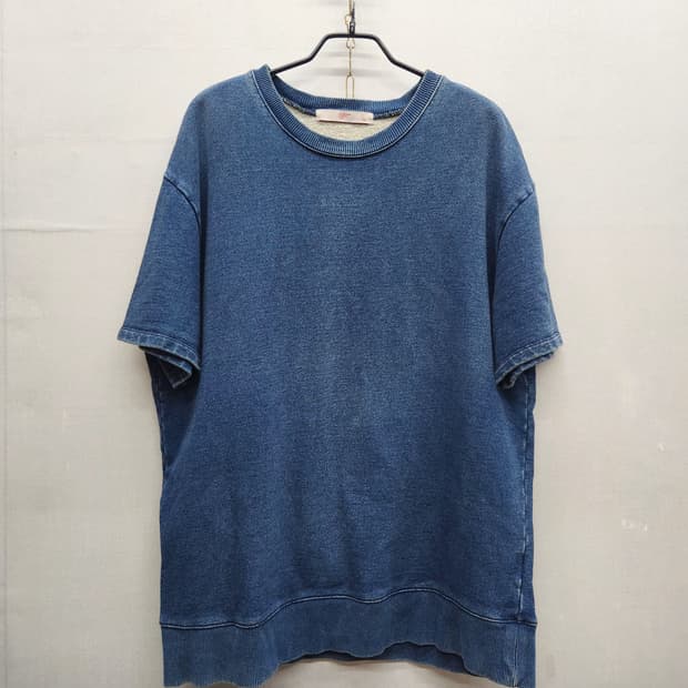 에잇세컨즈 데님 워싱 반팔티 XL(XL)