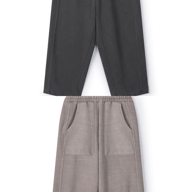 노운 faded sweat pants 2PACK