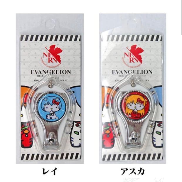 에반게리온 x 산리오 네일 클리퍼 세트