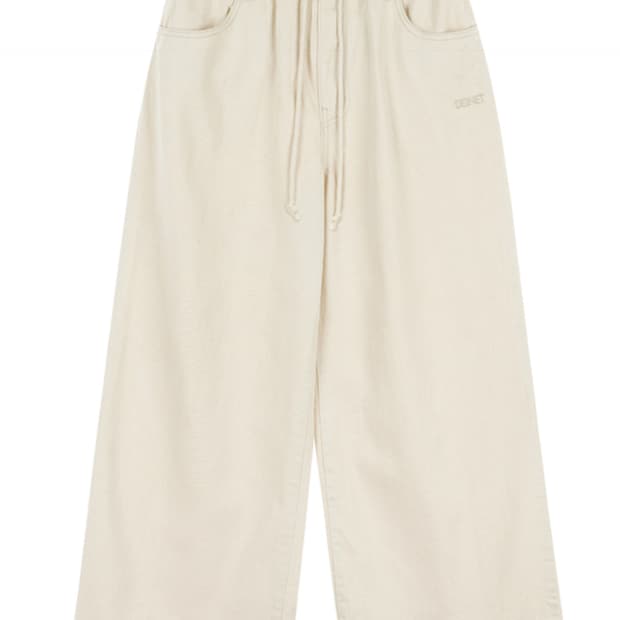 (미개봉) 다이닛 코튼 팬츠 STUD WIDE PANTS IN ECRU