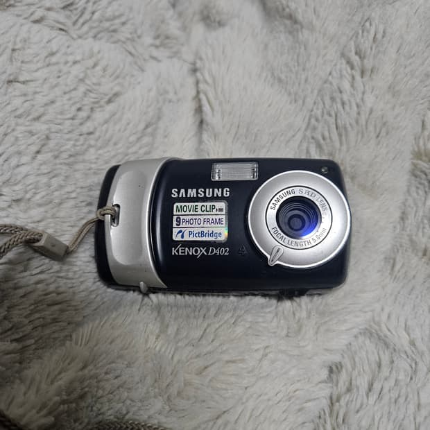 삼성 KENOX D402 디지털 카메라 레트로 디카