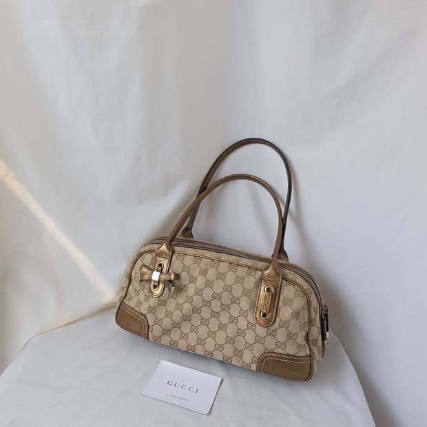 [정품 GUCCI] 구찌 GG캔버스 쟈가드 숄더백 바게트백