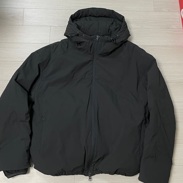 [2]아르반 라이트 쉘 패디드 자켓 차콜