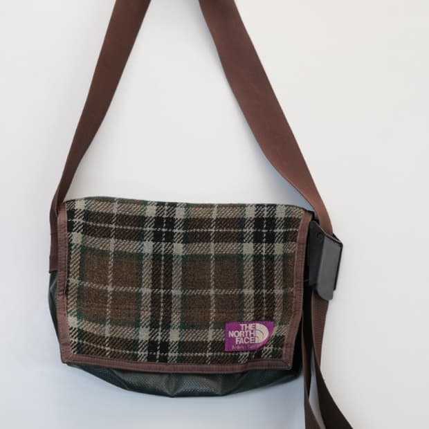 노스페이스 퍼플라벨 메신저 백