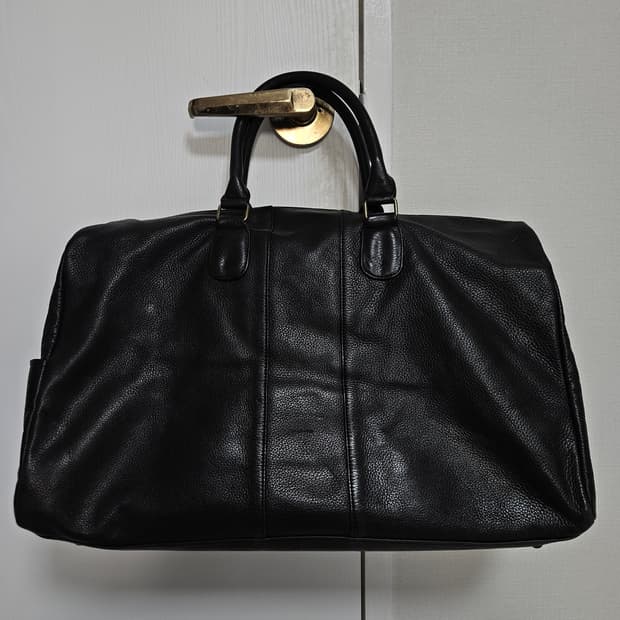 빈티지 비건레더 3way 보스턴백