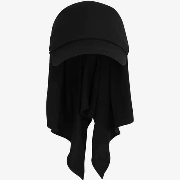 AAKAM Scarf Cap [BLACK]