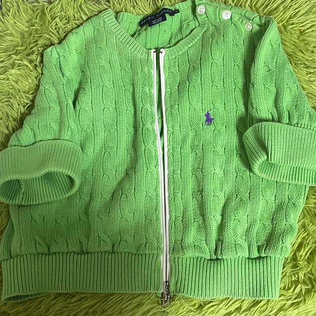 빈티지 커스텀 폴로 반팔니트