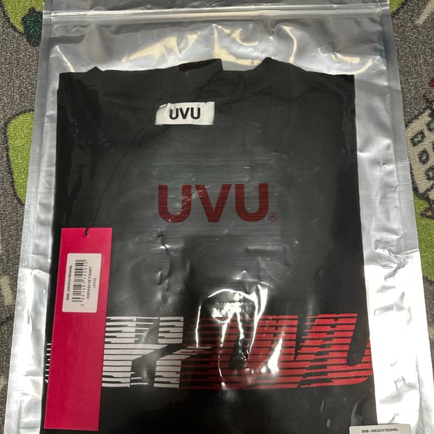 UVU / 시카고 25 티셔츠 / 블랙 / L