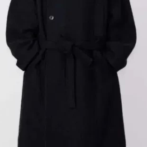 [34] 르메르 24fw 어시메트리컬 배스로브 알파카 코트