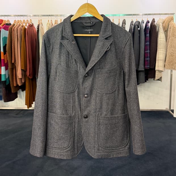 [L] A.blue garments 헤링본 자켓