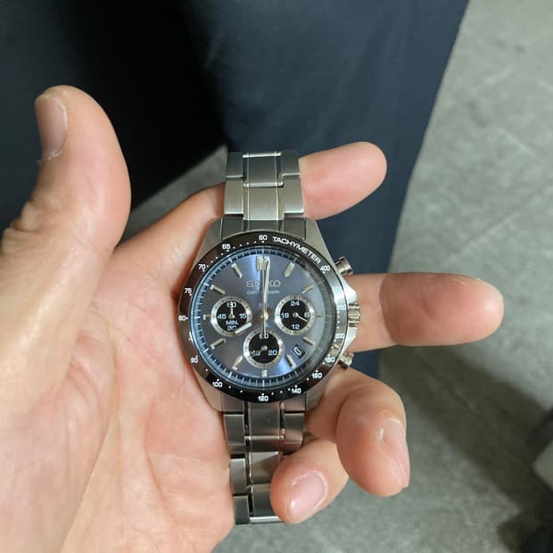 세이코 쿼츠 크로노그래프 sbtr027