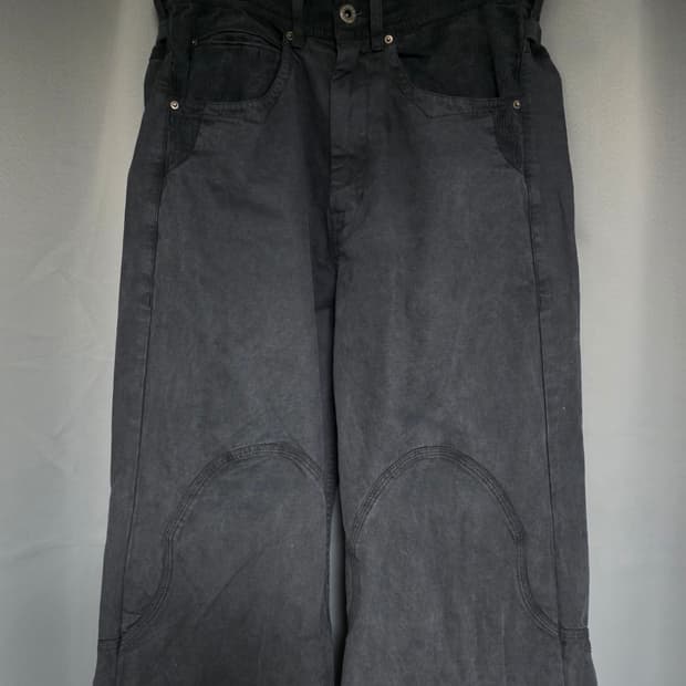 (2) 폴리테루 26ss 플레임 팬츠 차콜