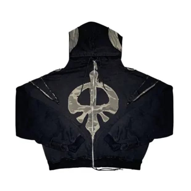 원빈 착용) 스쿠읏 아이엠더퓨처 그로우 옵 후드집업 블랙