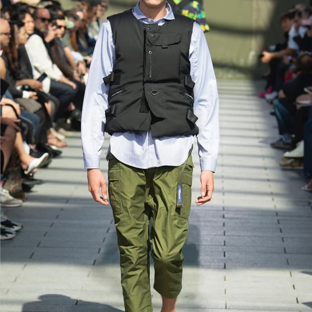 준야 와타나베 19ss 밀리터리 베스트