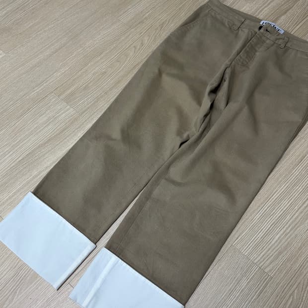 로에베 피셔맨 팬츠 베이지