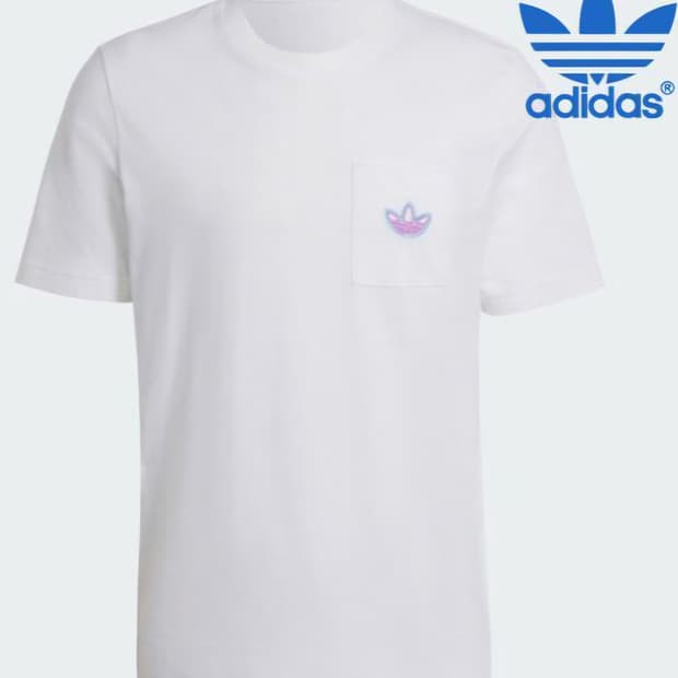 아디다스 트레포일 포켓 반팔티 S