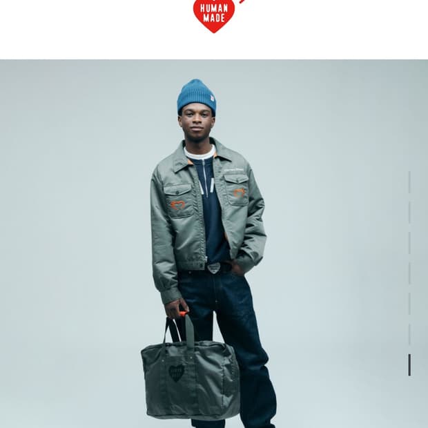 휴먼메이드 보스턴백 카키 새상품 (공홈 품절)