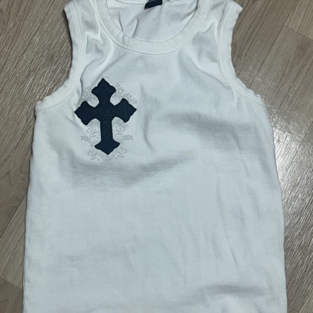 AKM CROS2 Sleeveless (White) 아캄 나시 2사이즈