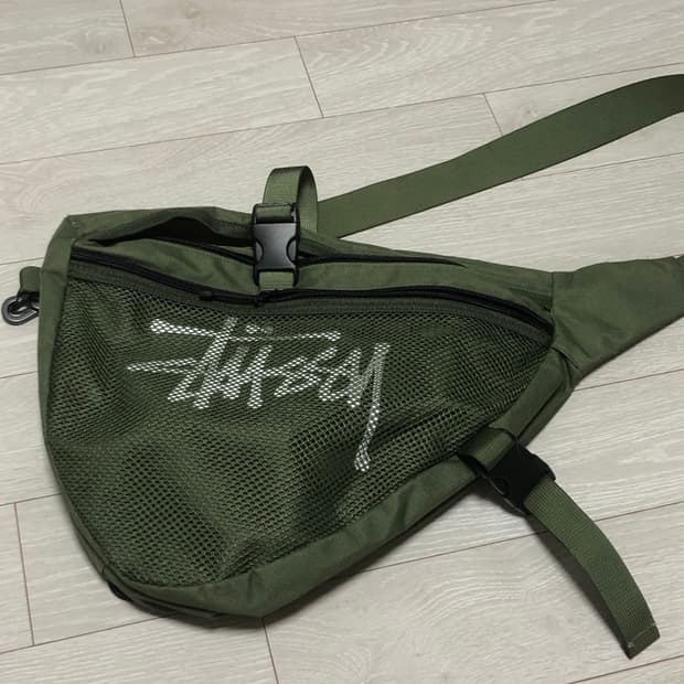 stussy sling bag 스투시 슬링백 kaki