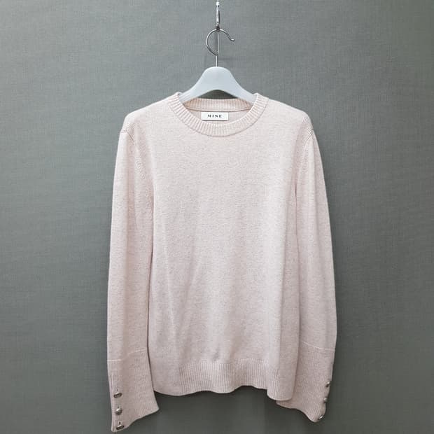 한섬 마인 캐시미어  라운드넥 니트 F사이즈