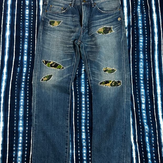 Bape 타입05 데님 xl사이즈