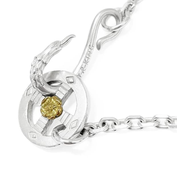 타디킹 18k 플라워 체인 