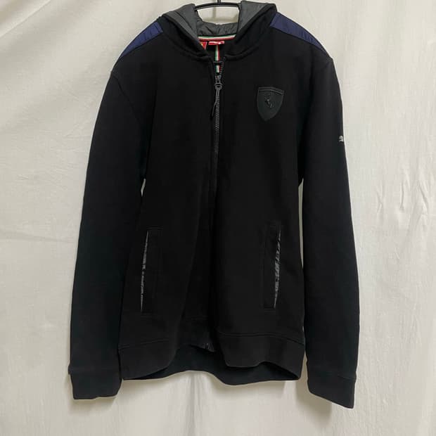PUMA × Ferrari Scuderia 후드 자켓 / 레이싱 자켓