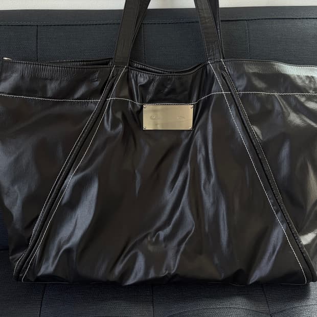 마뗑킴 빅 코팅백