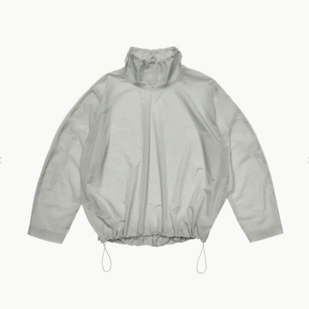 아모멘토 시어 스트링 아노락 그레이