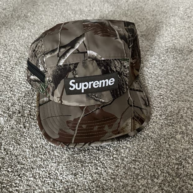 슈프림 GORE-TEX 리얼트리 카모 지퍼 캡