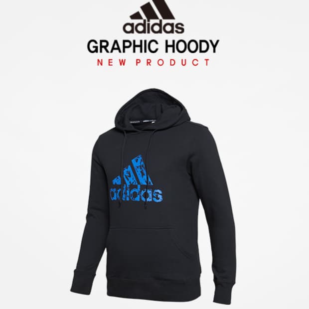 아디다스 그래픽 후디 후드티 100