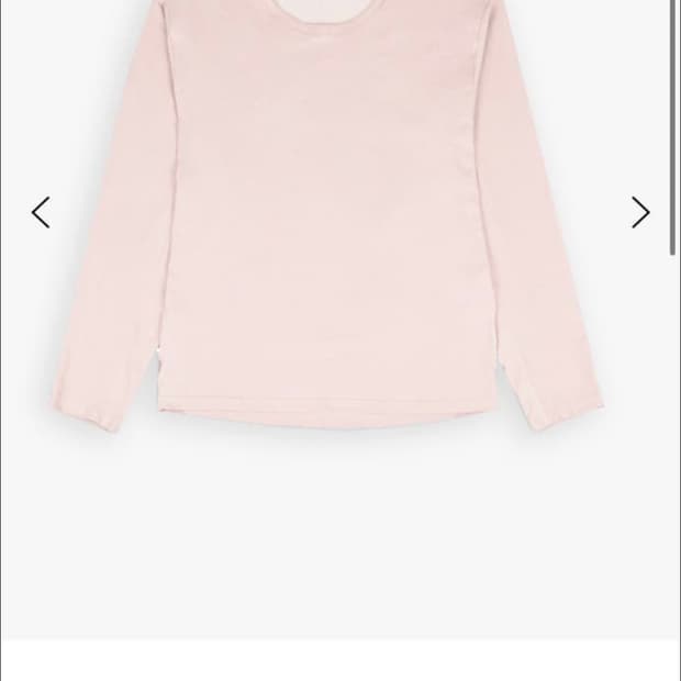Les longsleeve 베이비 핑크 1