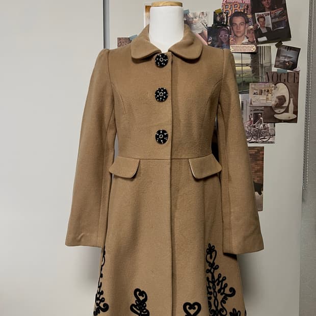 안나수이 코트 원피스